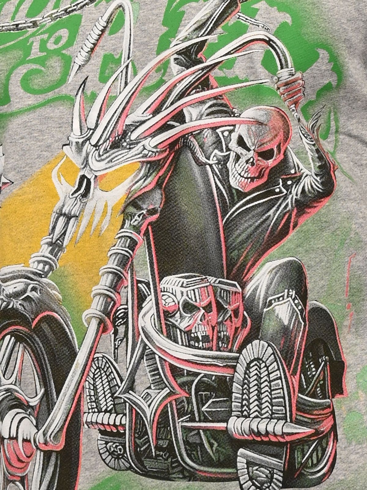 Franco Grey Cotton Jersey Printed T-Shirt For Men