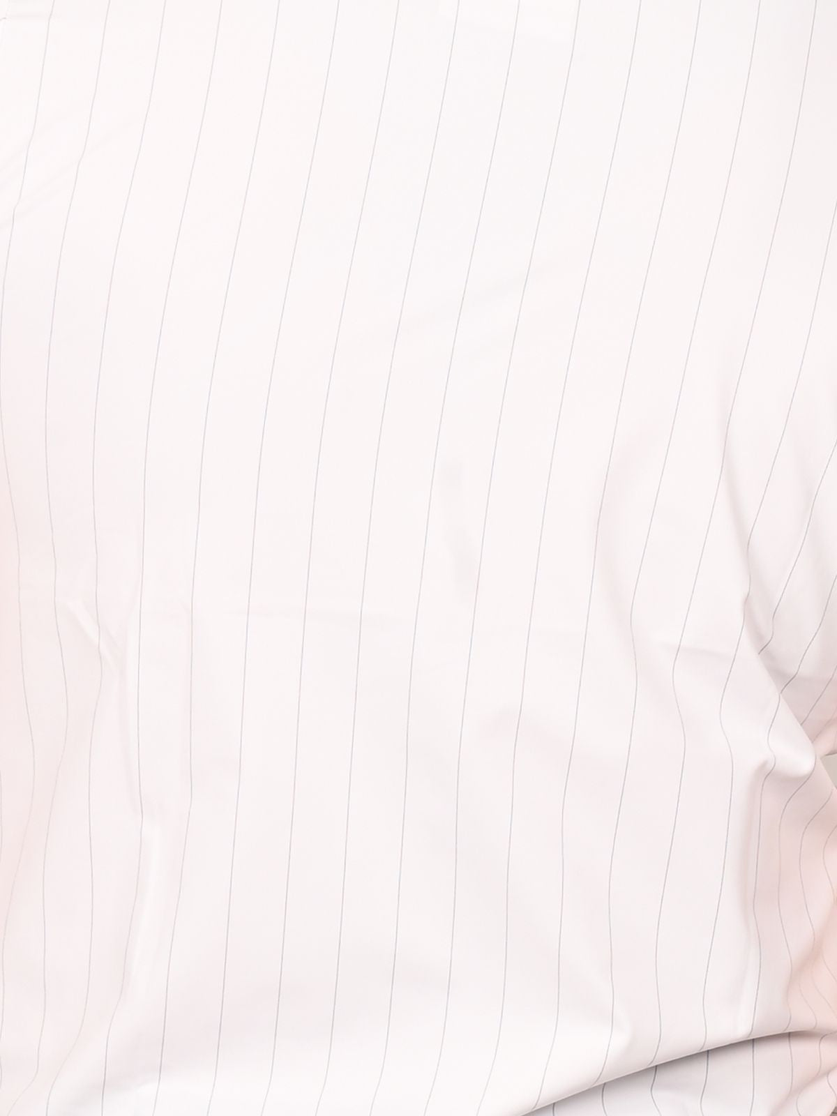 Franco White Polyester Lycra Solid Shirts For Men