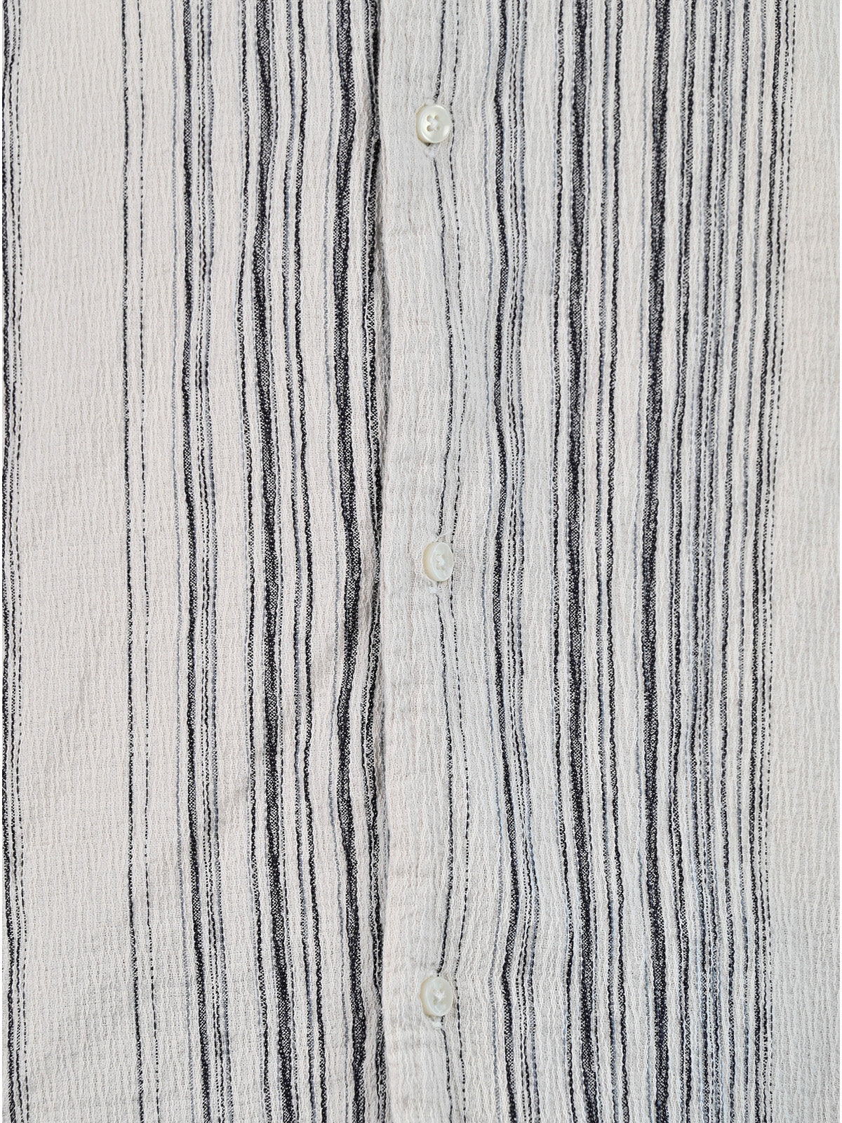 Franco Off White Cotton Plain Shirt For Men
