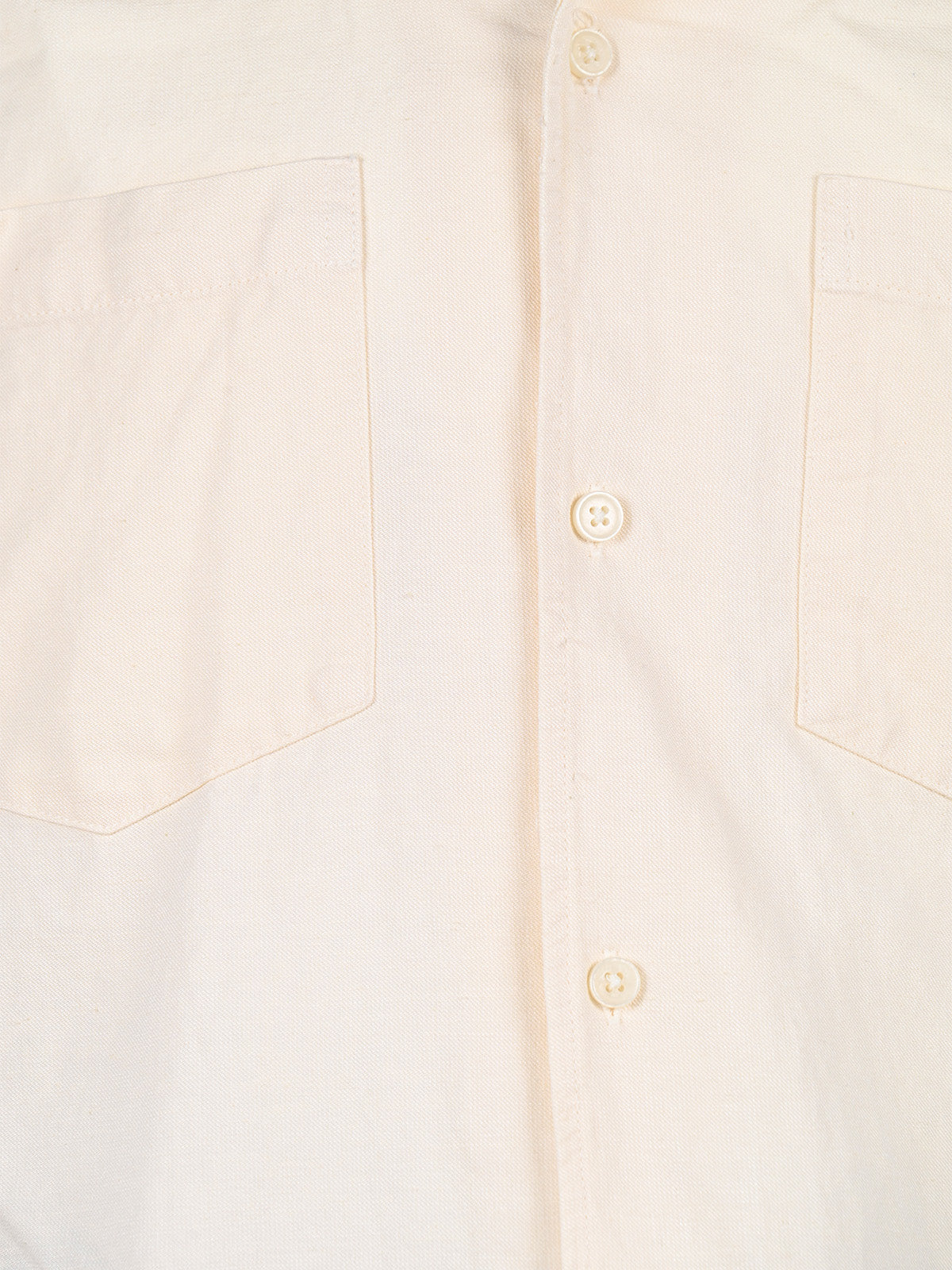 Franco Beige Cotton Plain Shirt For Men