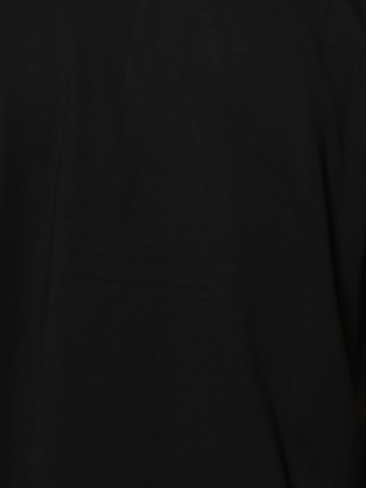 Black Printed Cotton jersey T-shirt For Men