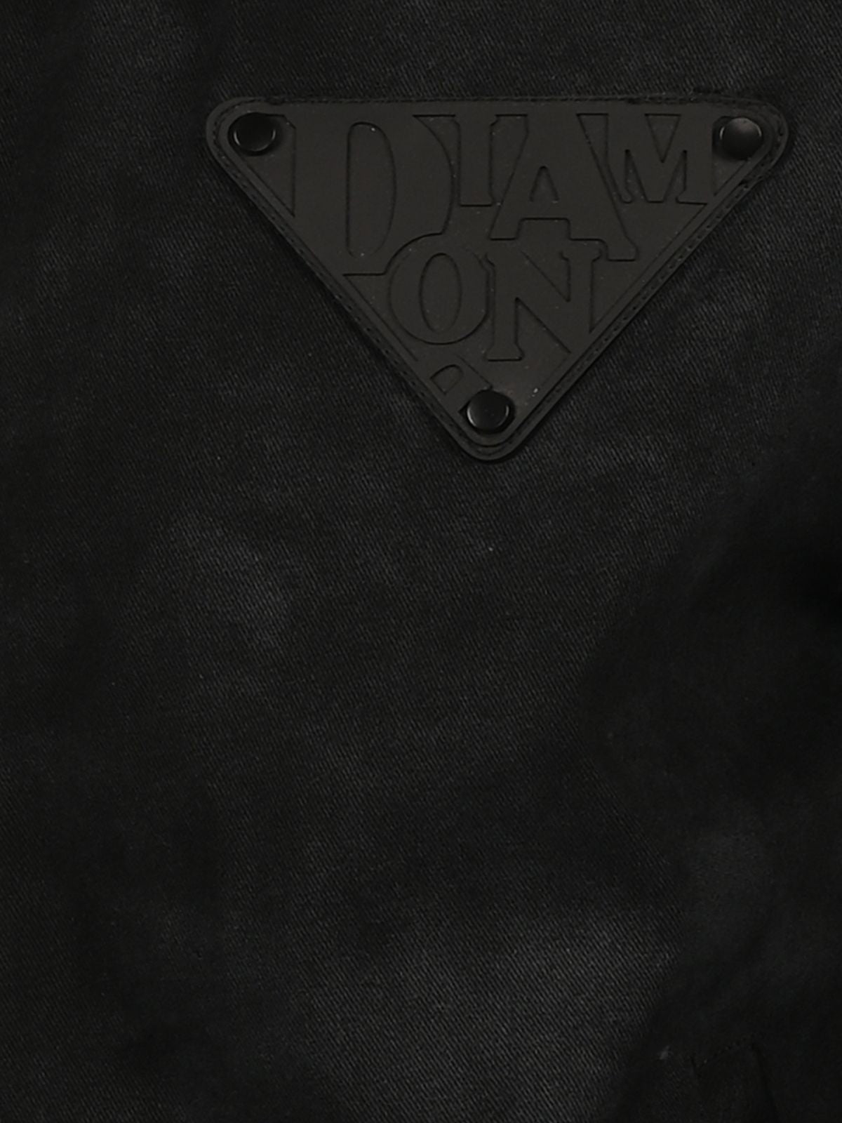 Franco Black Twill Solid Jacket For Men