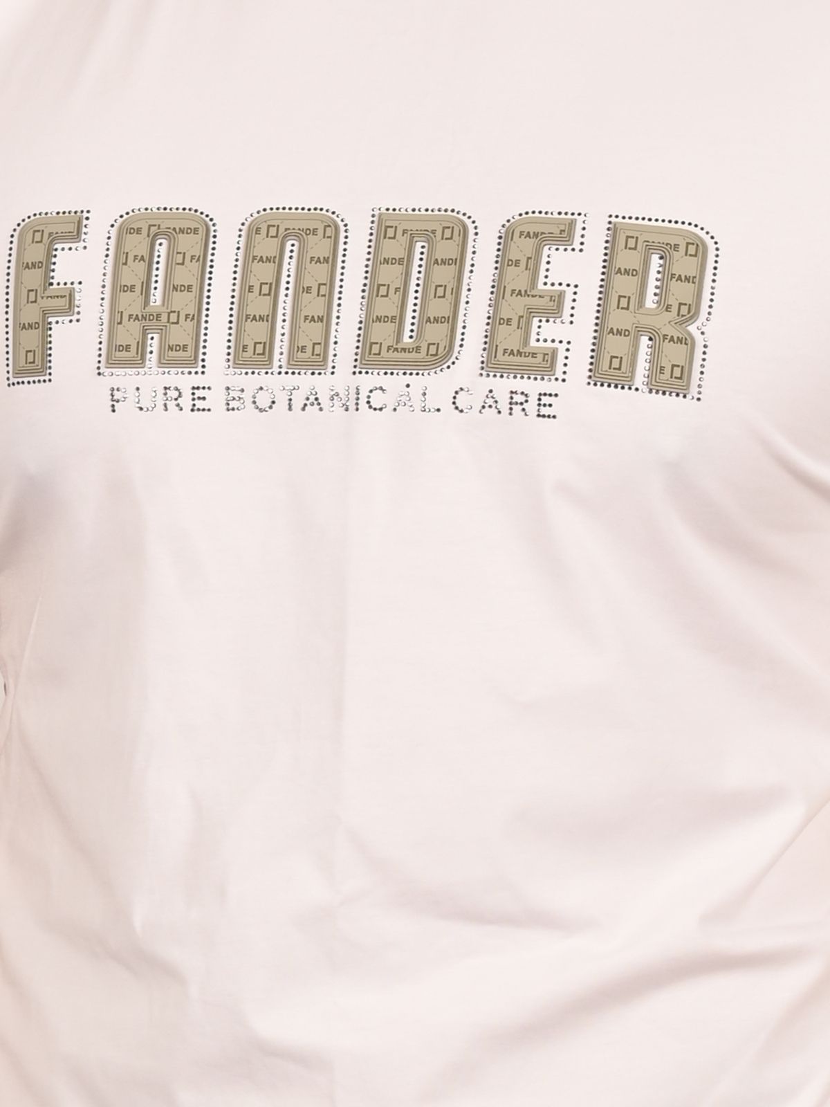 Franco White Cotton Jersey Printed T-Shirt For Men