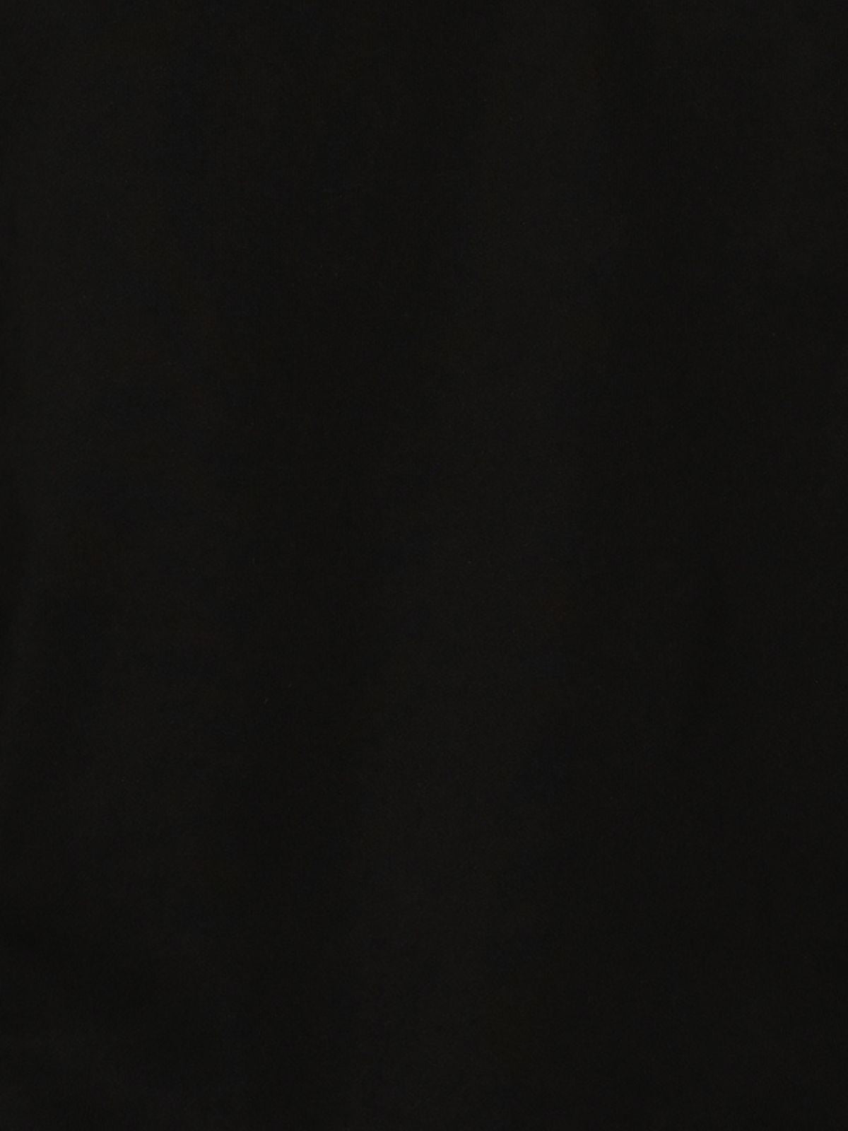 Black Embroidered Cotton jersey T-shirt For Men