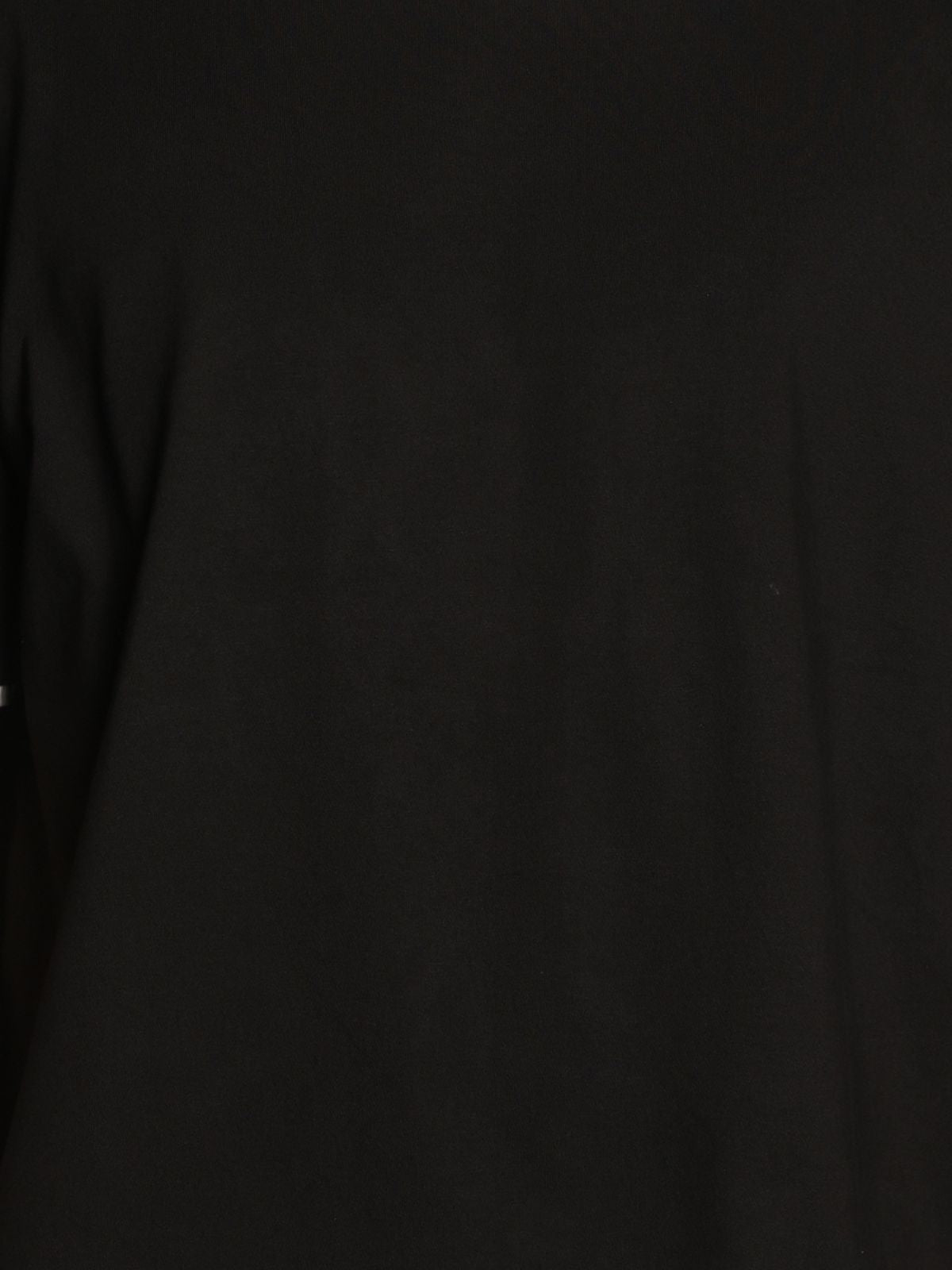 Black Embellished Cotton jersey T-shirt For Men