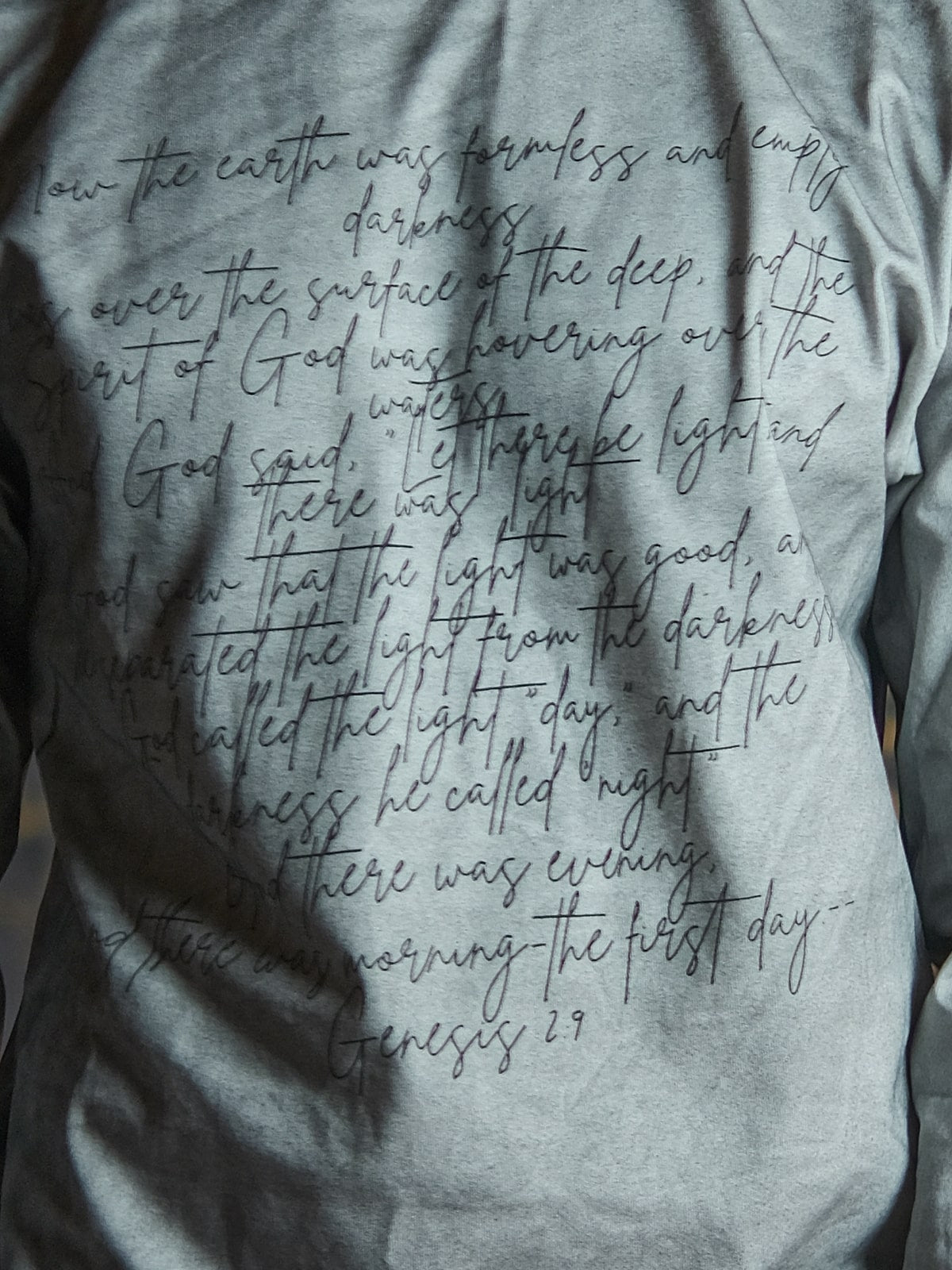 Grey Spray Printed Cotton Jersey Printed Sweatshirt For Men